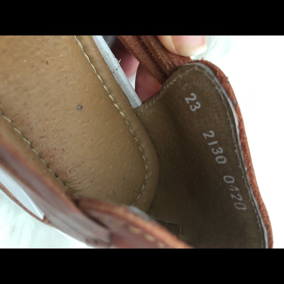 Tasseled Huarache platform- Sz 23 (6) - Picture 5 of 6